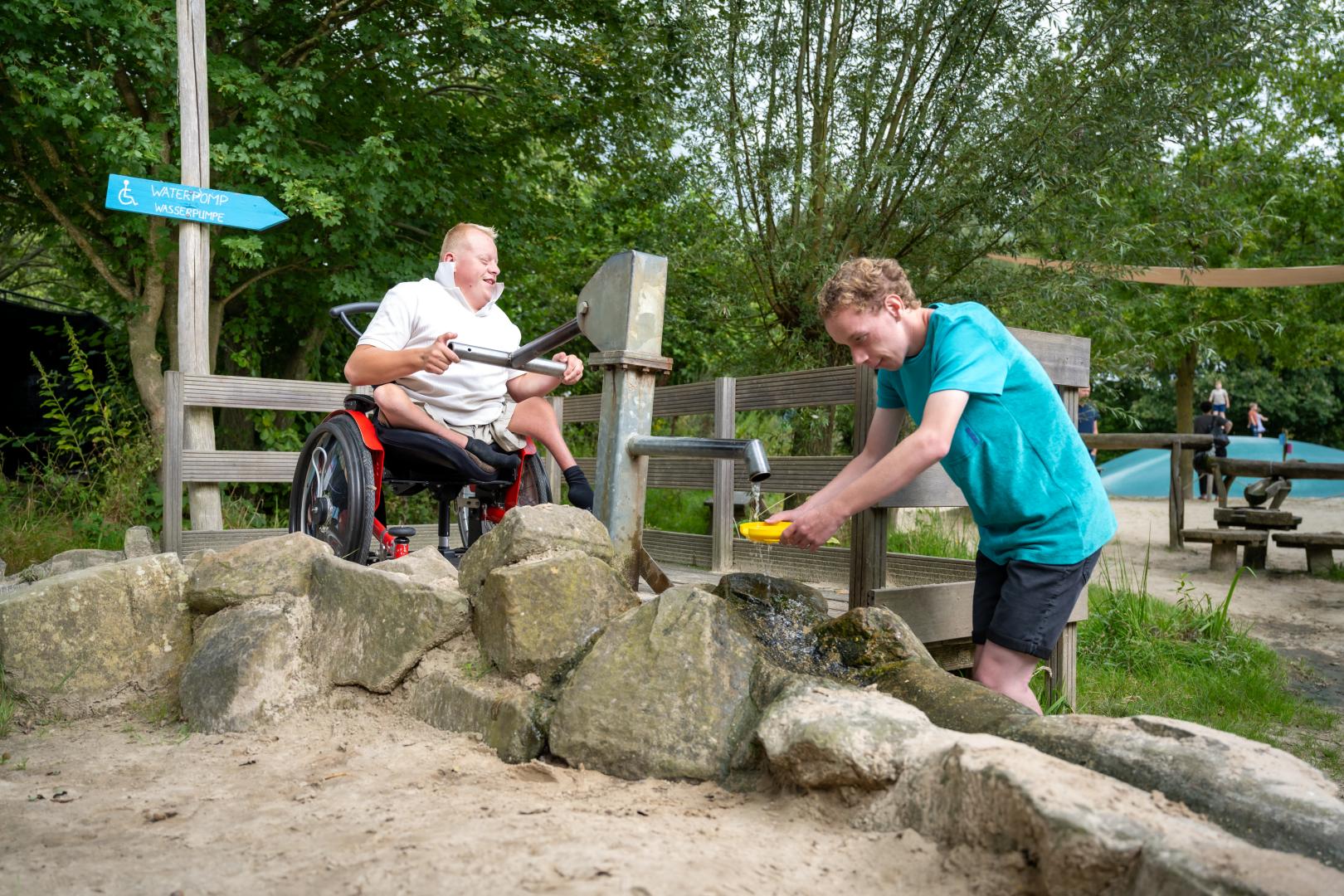 Waterpret bij Hof van Eckberge