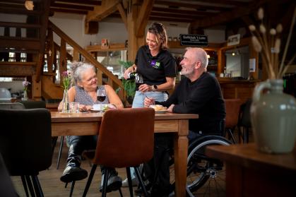 Diner bij Recreatie 't Lohr